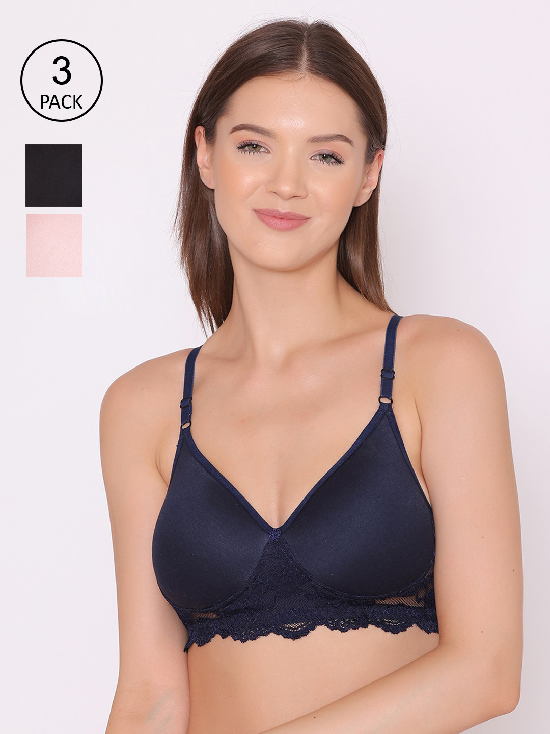 

ABELINO Women Black Bra