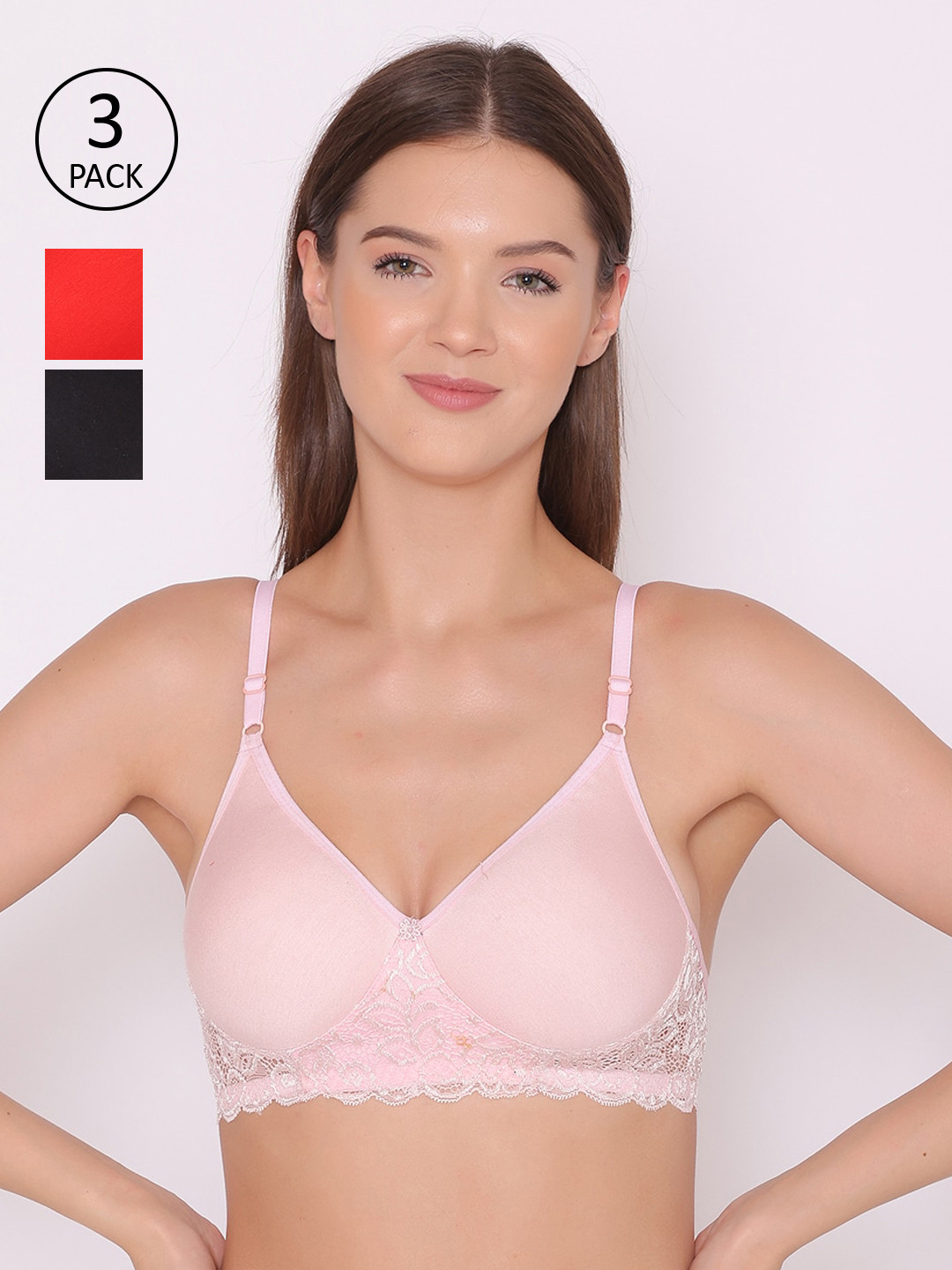 

ABELINO Women Black Bra