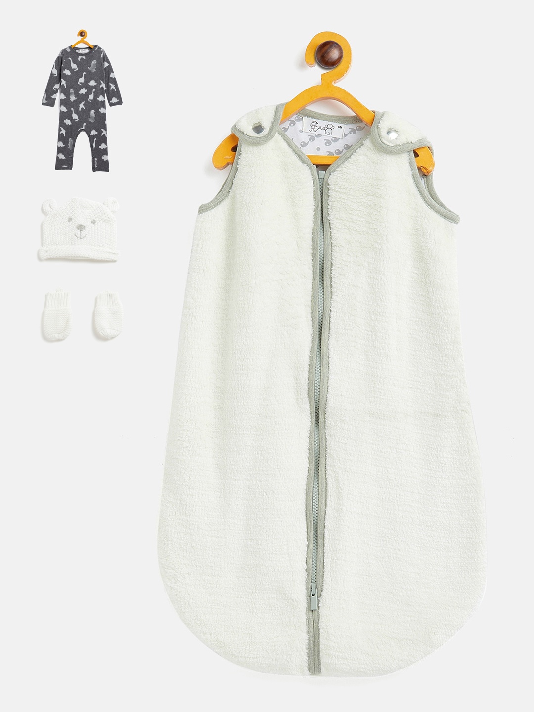 

JWAAQ Boys Multi Baby Apparel Gift Set, Grey