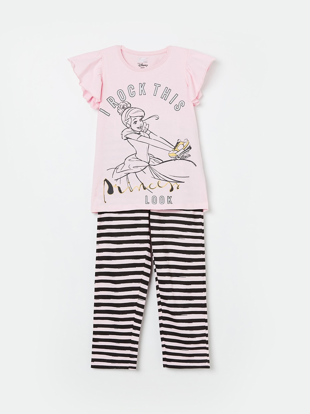 

Fame Forever by Lifestyle Girls Disney Princess Clothing Set, Pink