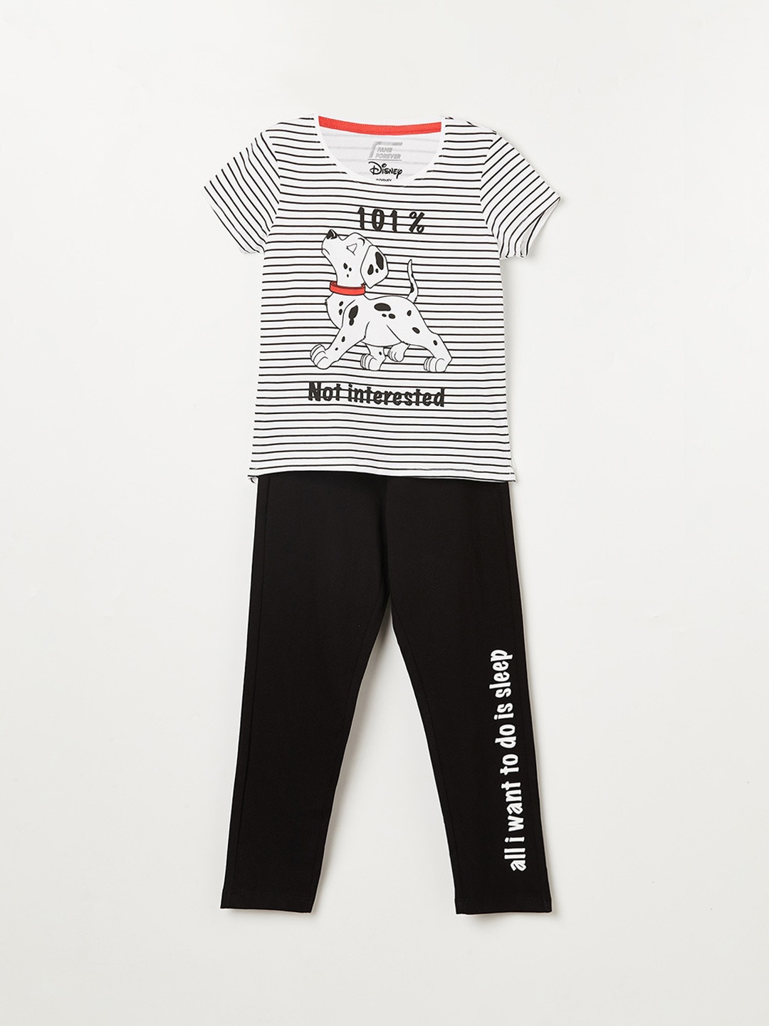 

Fame Forever by Lifestyle Girls Dalmatians Clothing Set, White