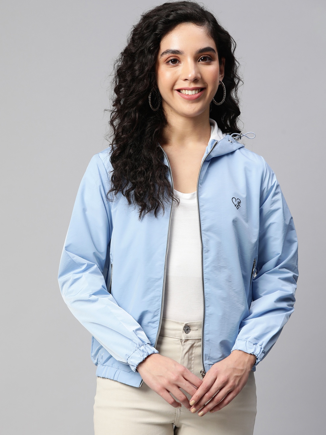 

Foreign Culture By Fort Collins Women Blue Tailored Jacket