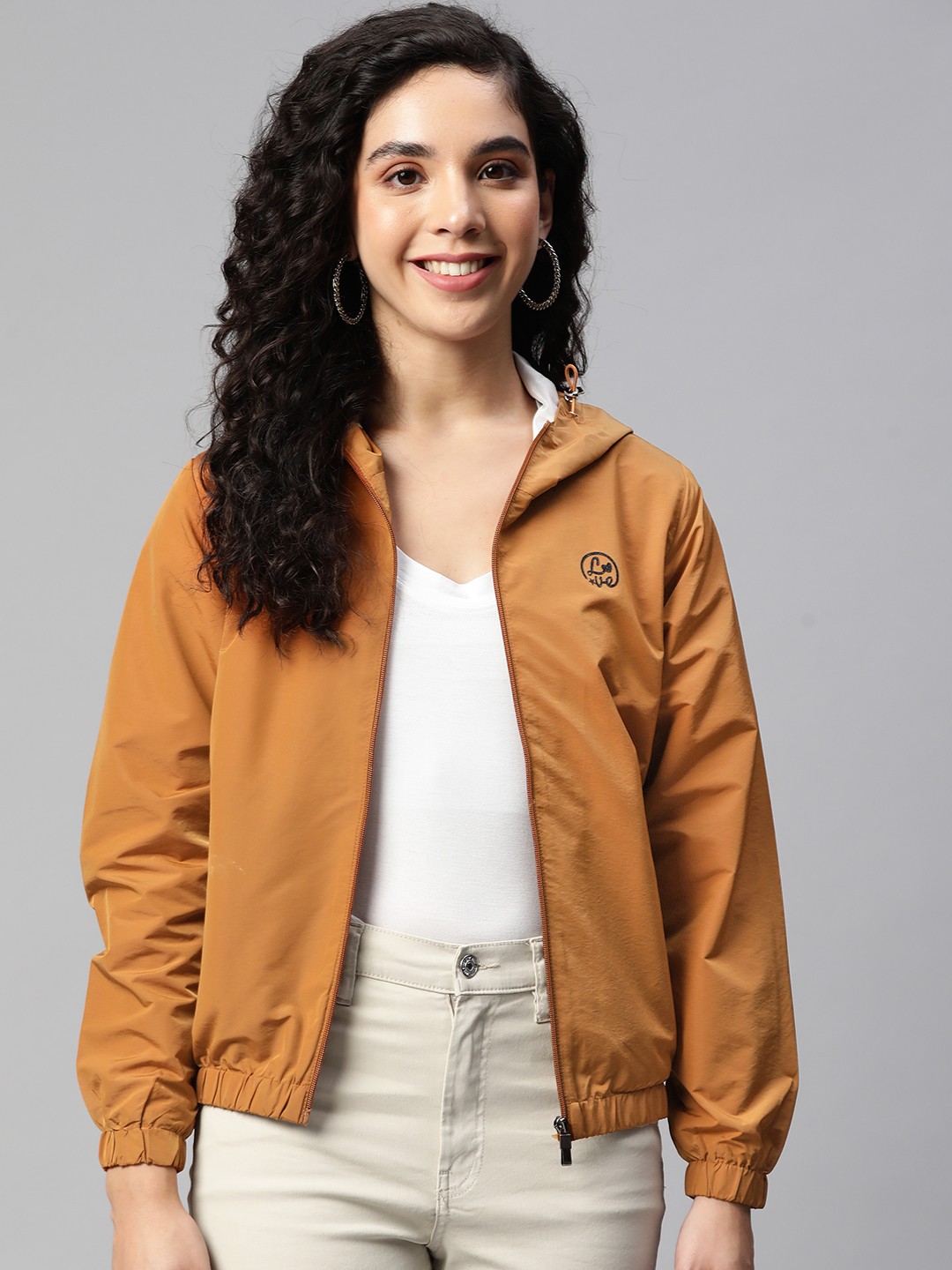 

Foreign Culture By Fort Collins Women Brown Solid Tailored Jacket