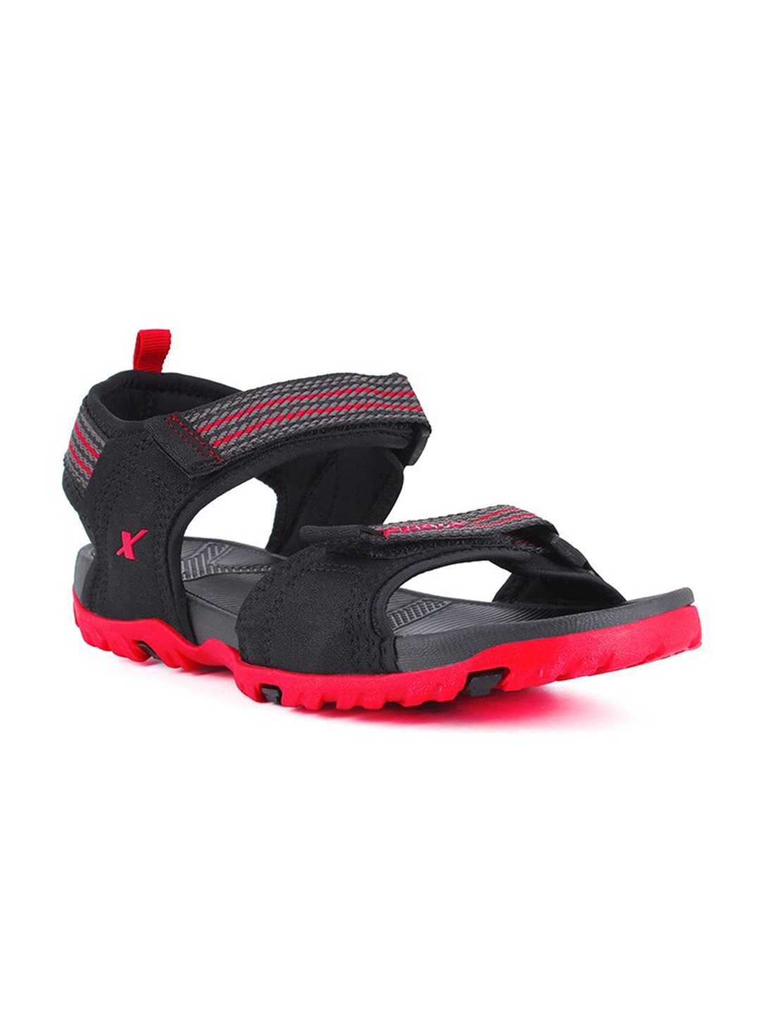 

Sparx Men Black & Red Sports Sandals