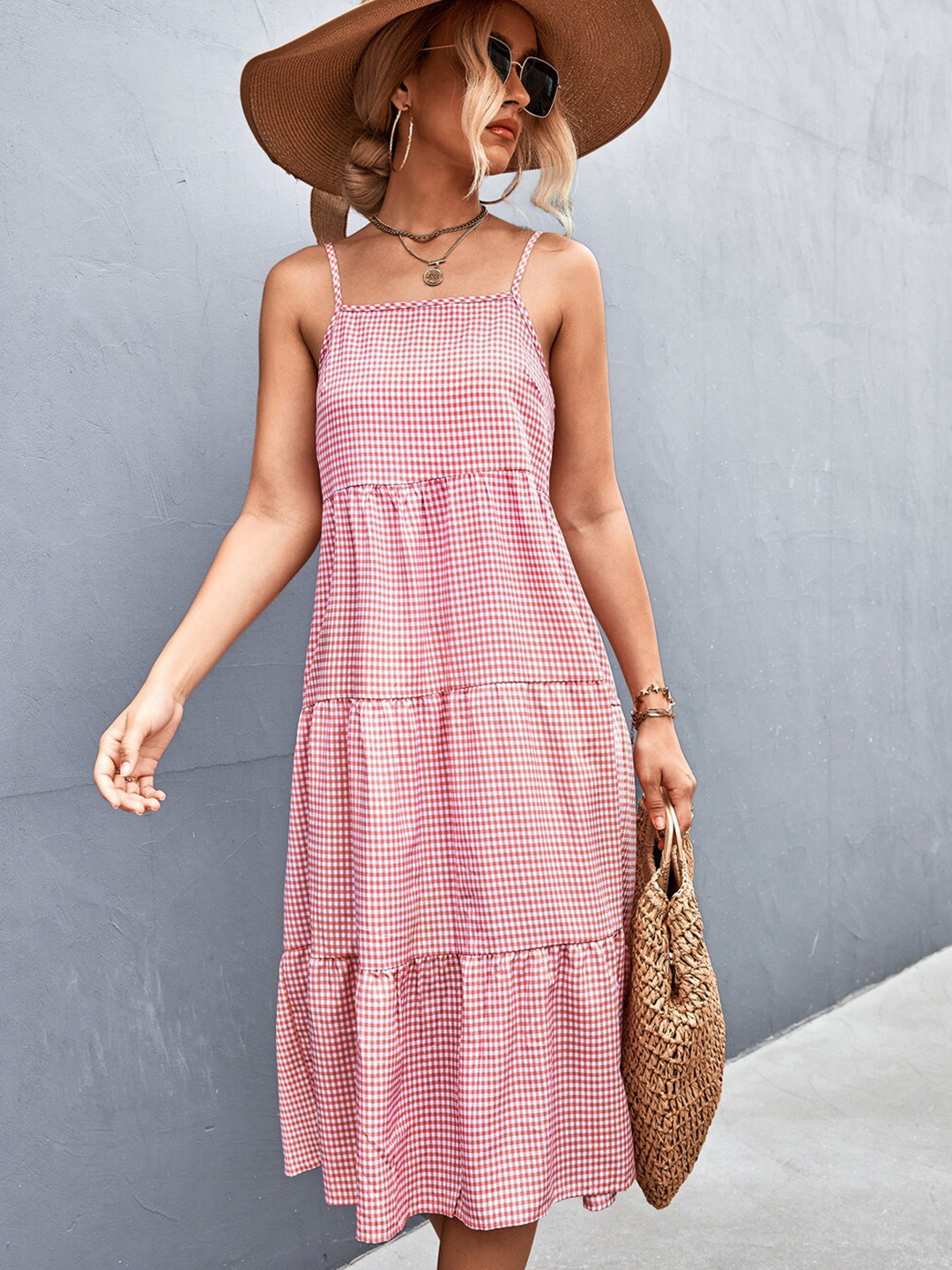

BoStreet Pink A-Line Dress