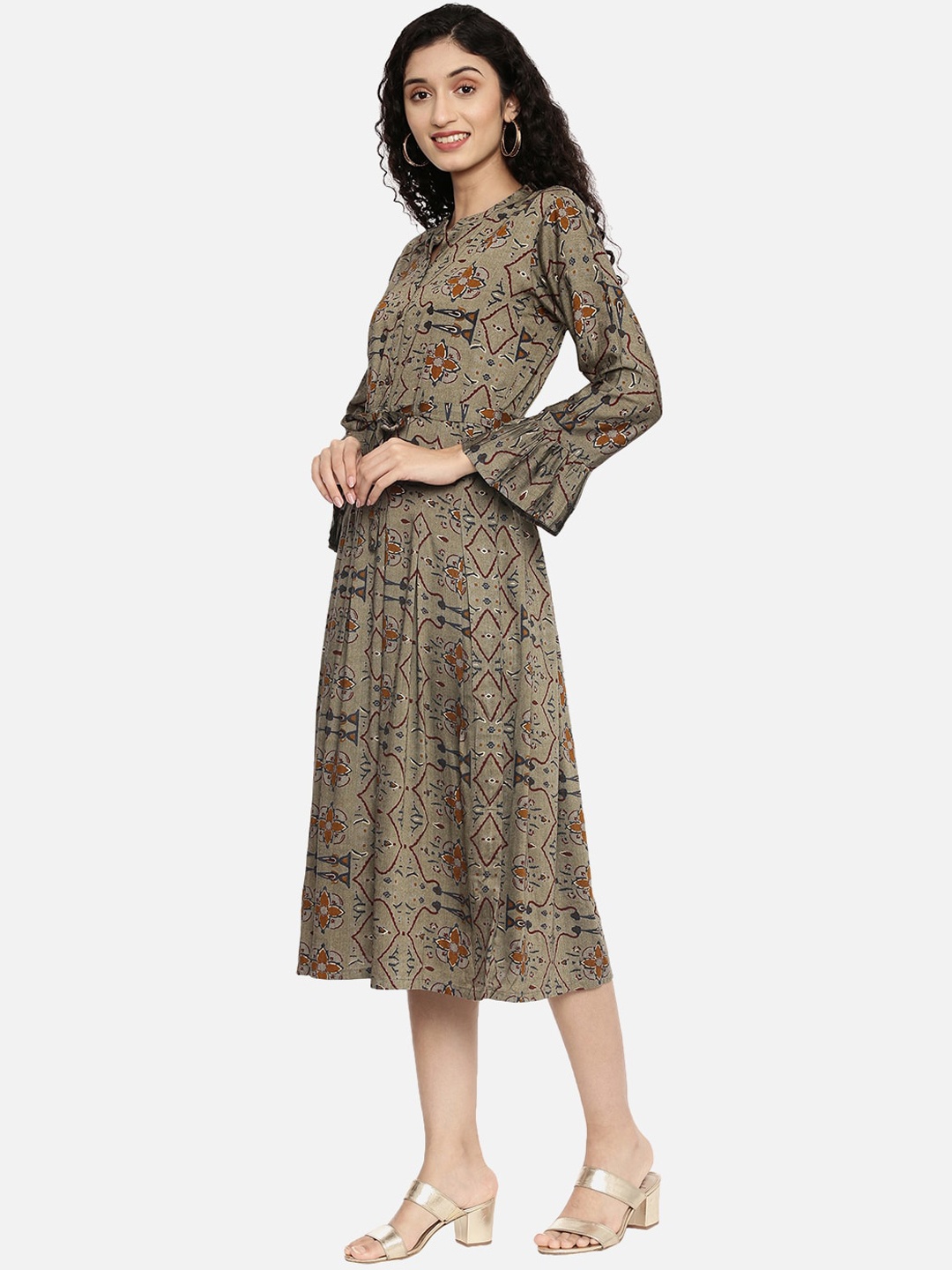 

R&B Grey Midi Dress