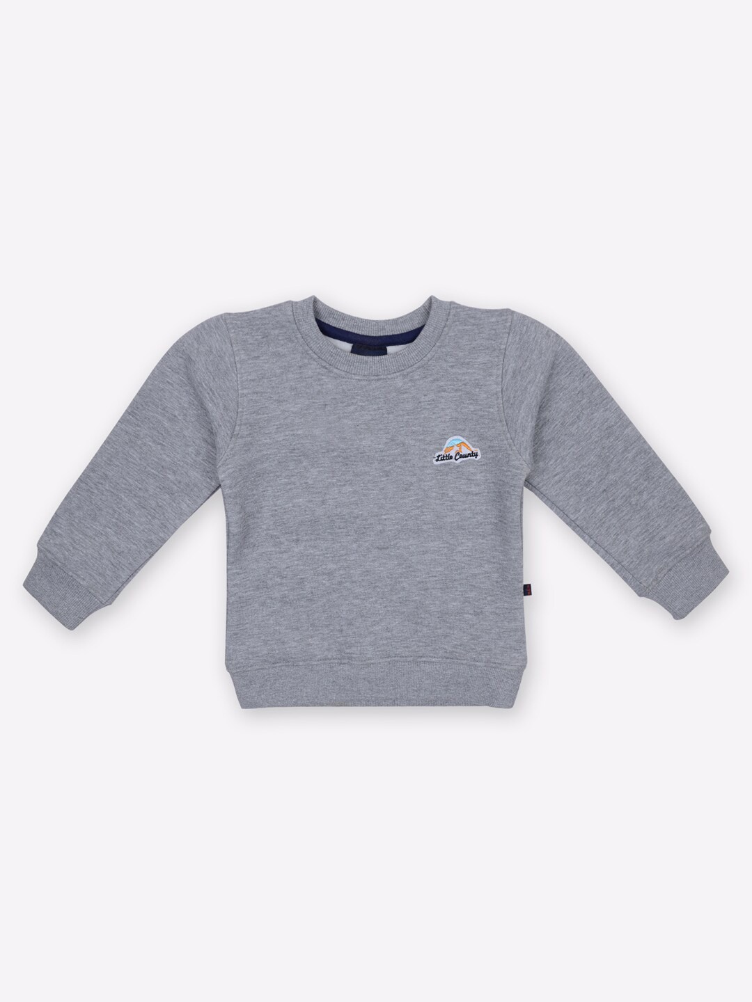

Little County Boys Grey Melange Sweatshirt