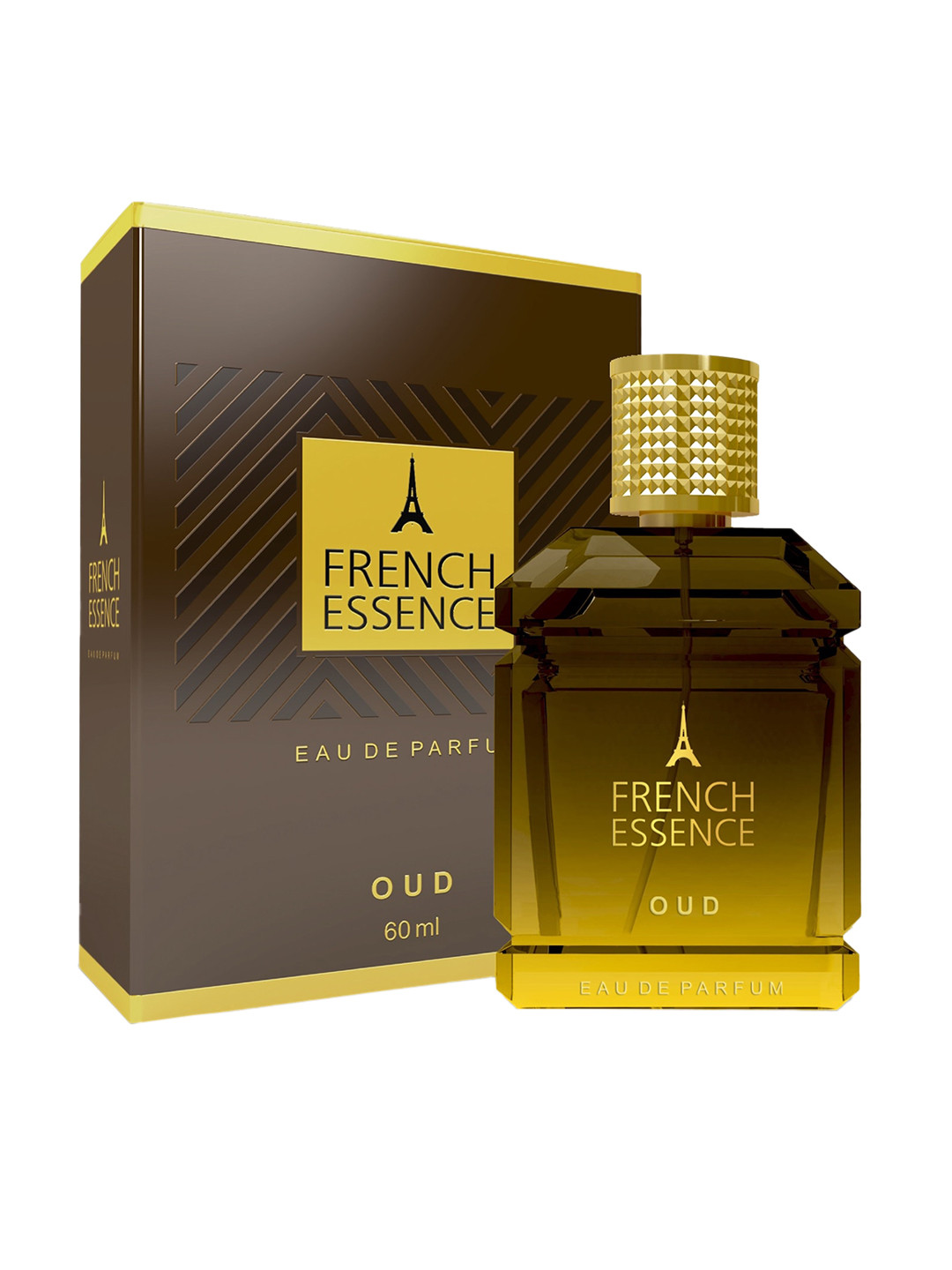 

FRENCH ESSENCE Men Oud Eau De Perfume - 60 ml, Gold