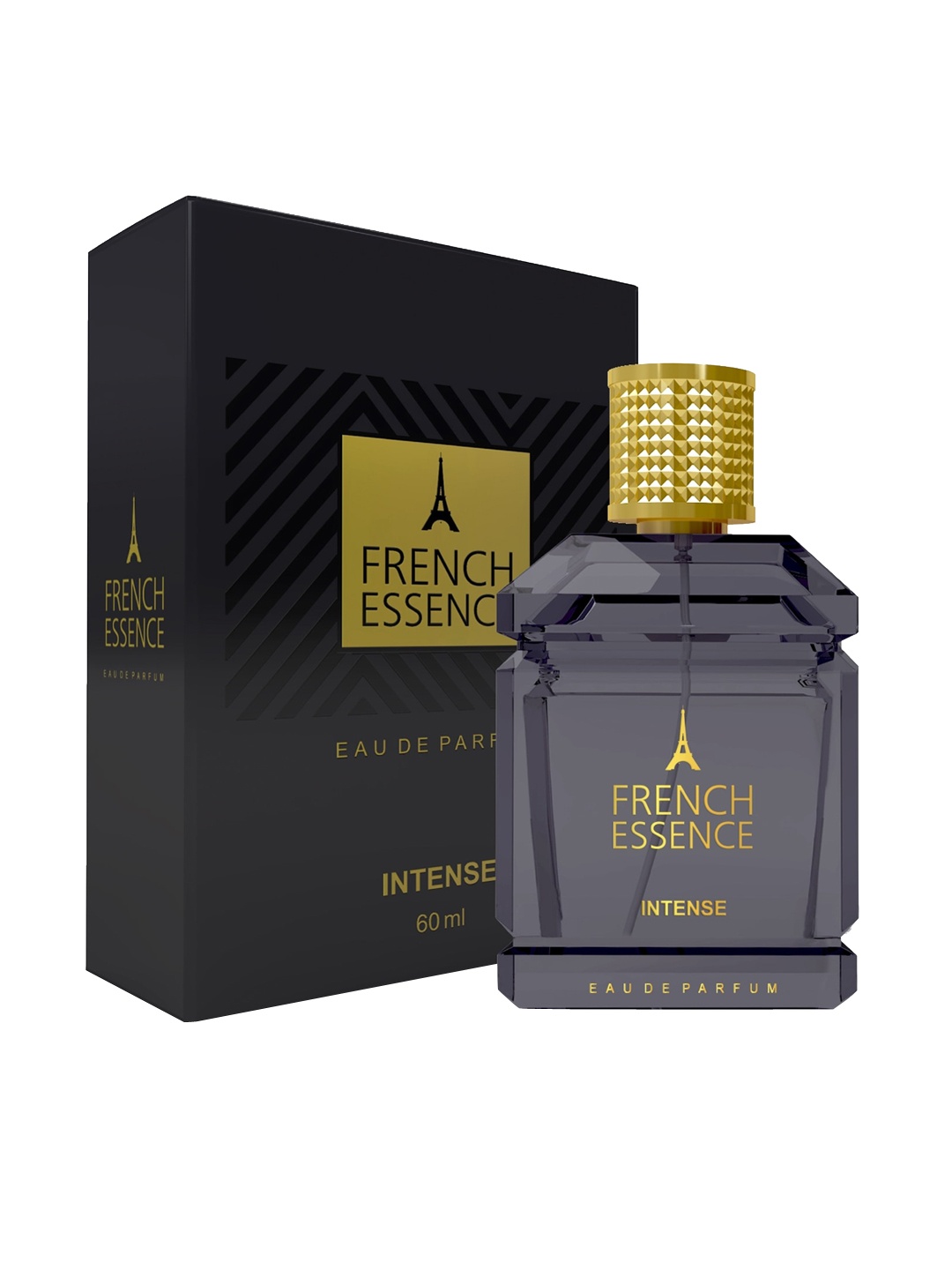 

FRENCH ESSENCE Men Intense Eau De Parfum - 60ml, Grey