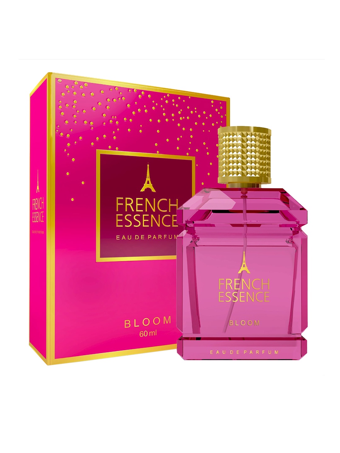 

FRENCH ESSENCE Women Bloom Long-Lasting Eau de Parfum - 60ml, Pink