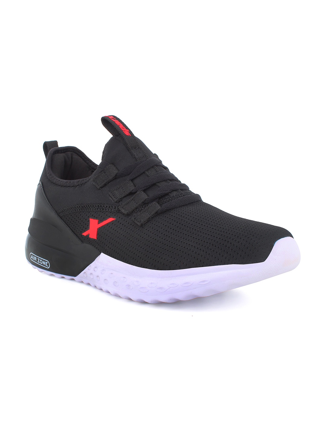 

Sparx Men Black Mesh Running Non-Marking Shoes