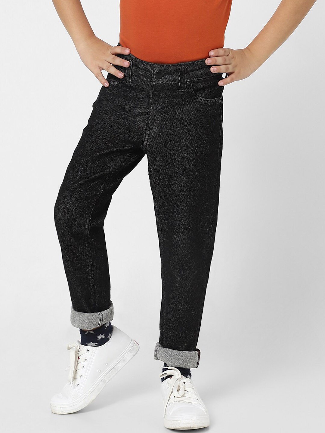

Jack & Jones Boys Black Jeans