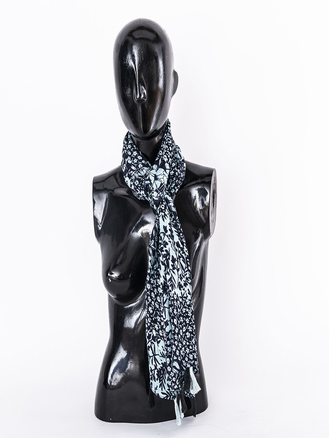 

Jewelz Women Black & Black Printed Stole