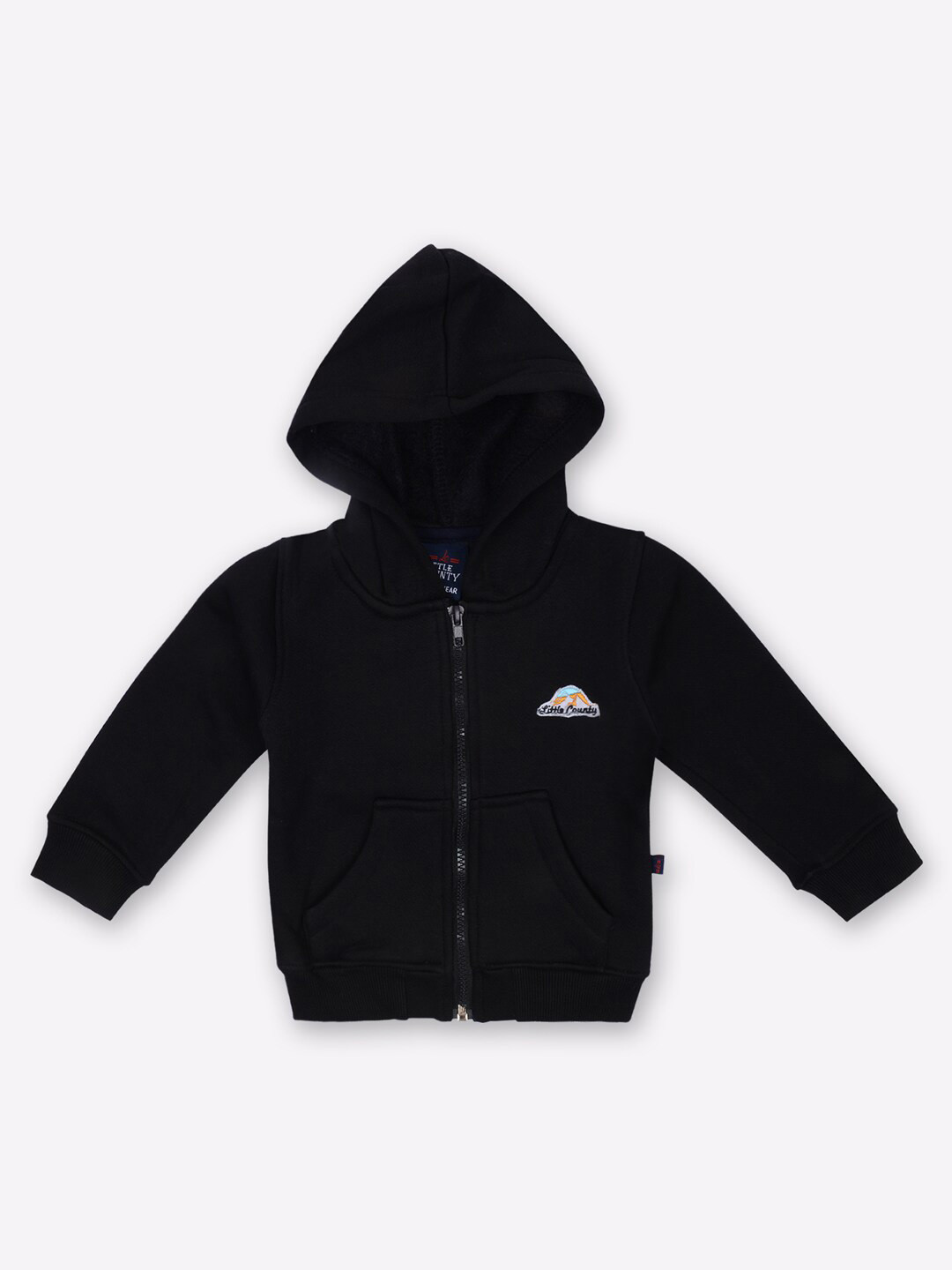 

Little County Boys Black Hooded Sweatshirt