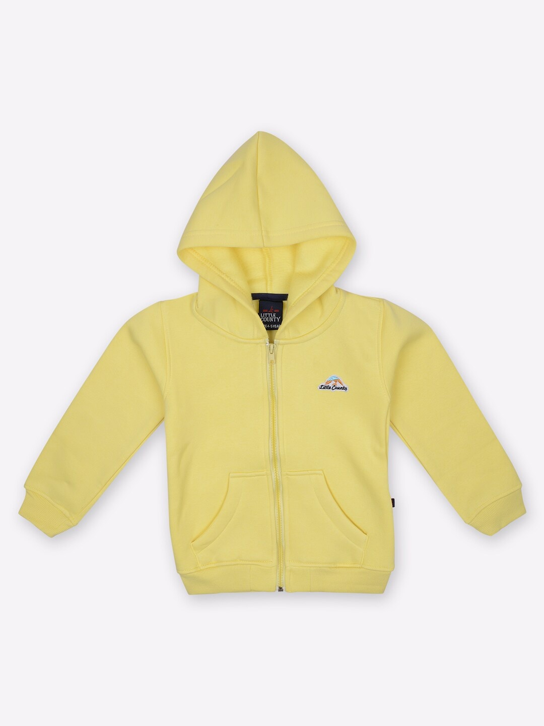 

Little County Boys Yellow Hooded Sweatshirt