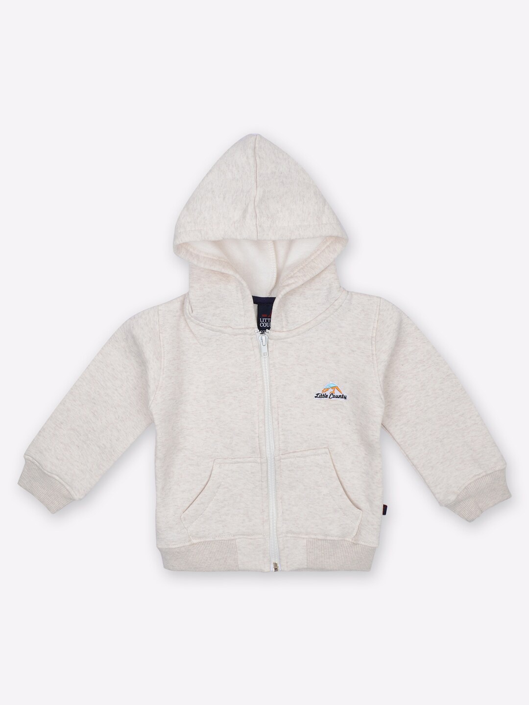 

Little County Boys Beige Hooded Sweatshirt