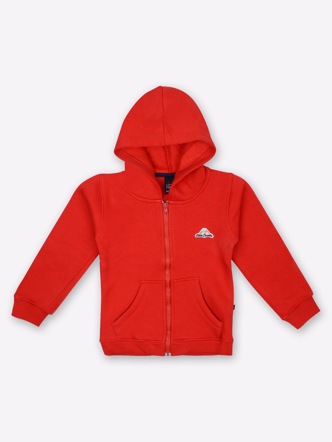 

Little County Boys Red Hooded Sweatshirt