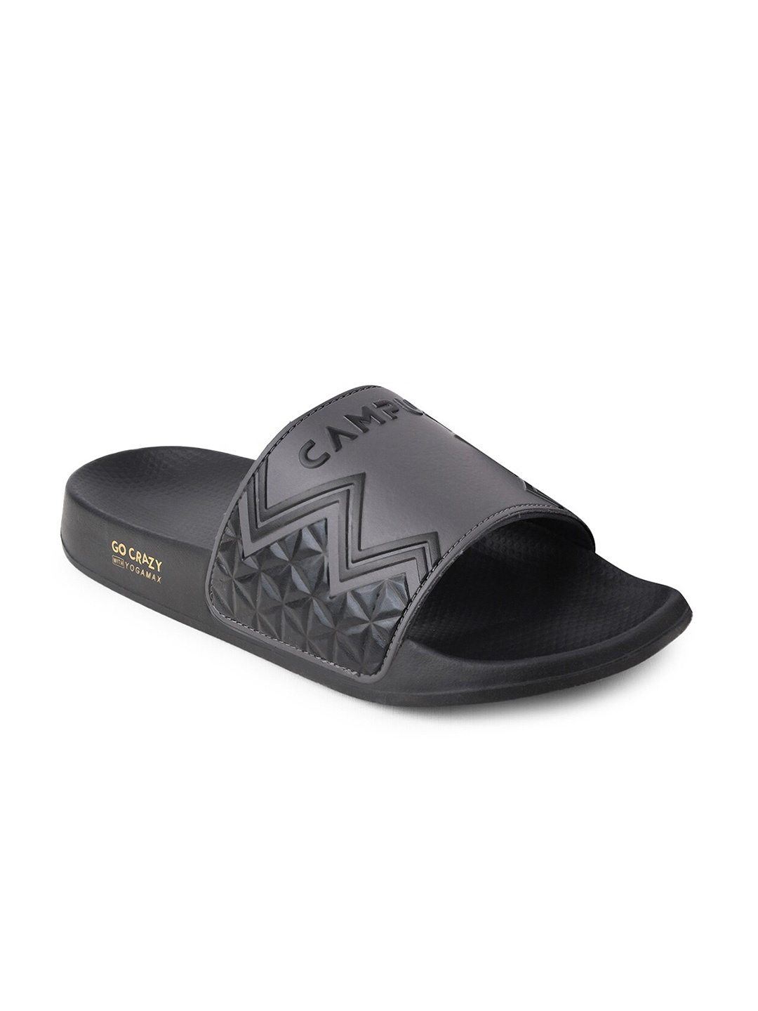 

Campus Men Grey Sliders