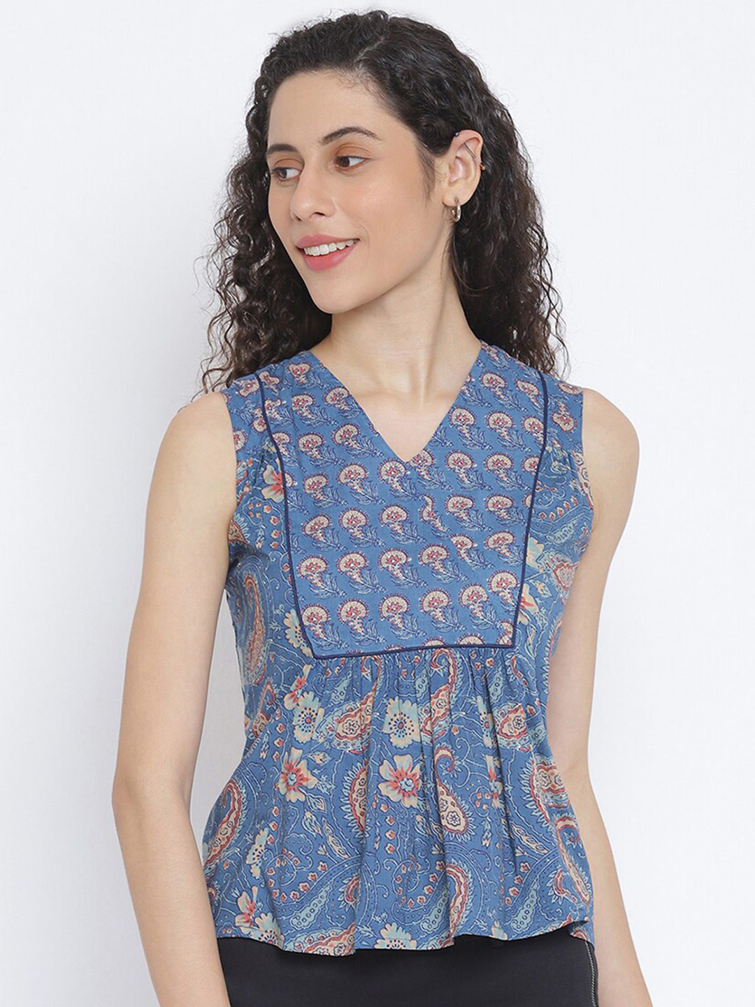 

R&B Blue & Pink Tunic