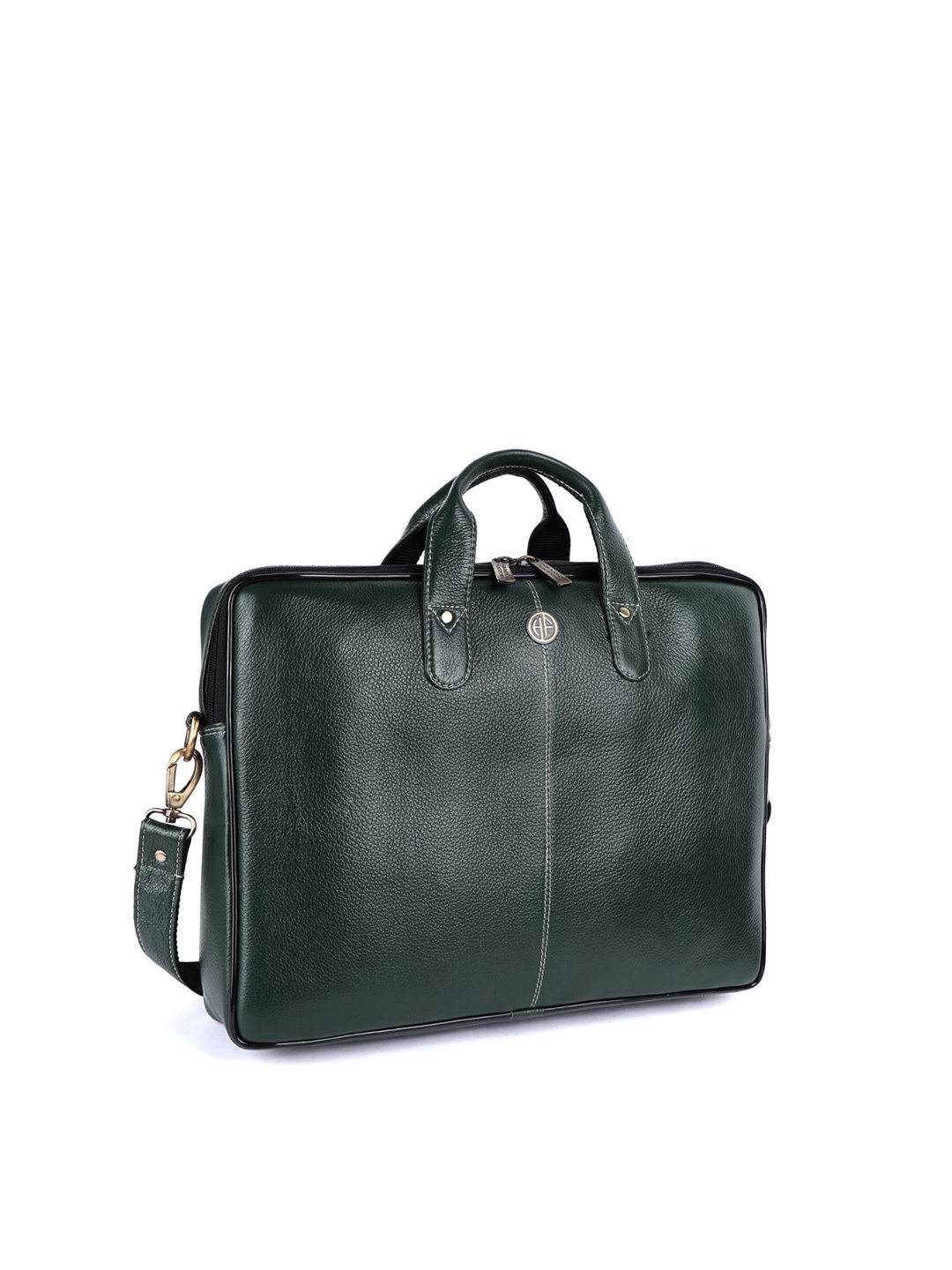 

HAMMONDS FLYCATCHER Men Brown Leather Laptop Bag