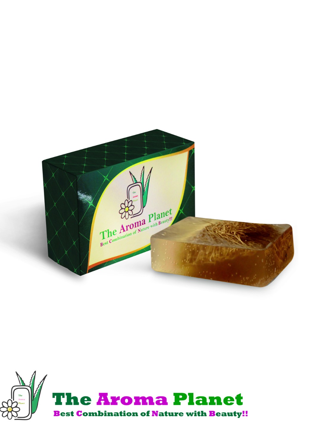 

The Aroma Planet Honey Lemon Loofah Aromabar 100g, Brown
