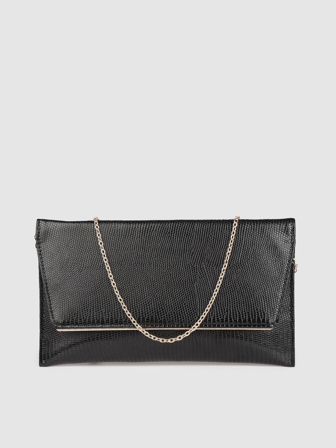 

Accessorize London Women Slim Bar Party Clutch, Black