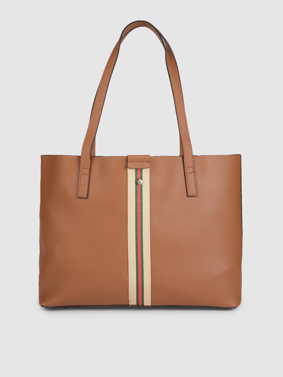 

Accessorize London Women Faux Leather Cambridge Tote Bag, Tan