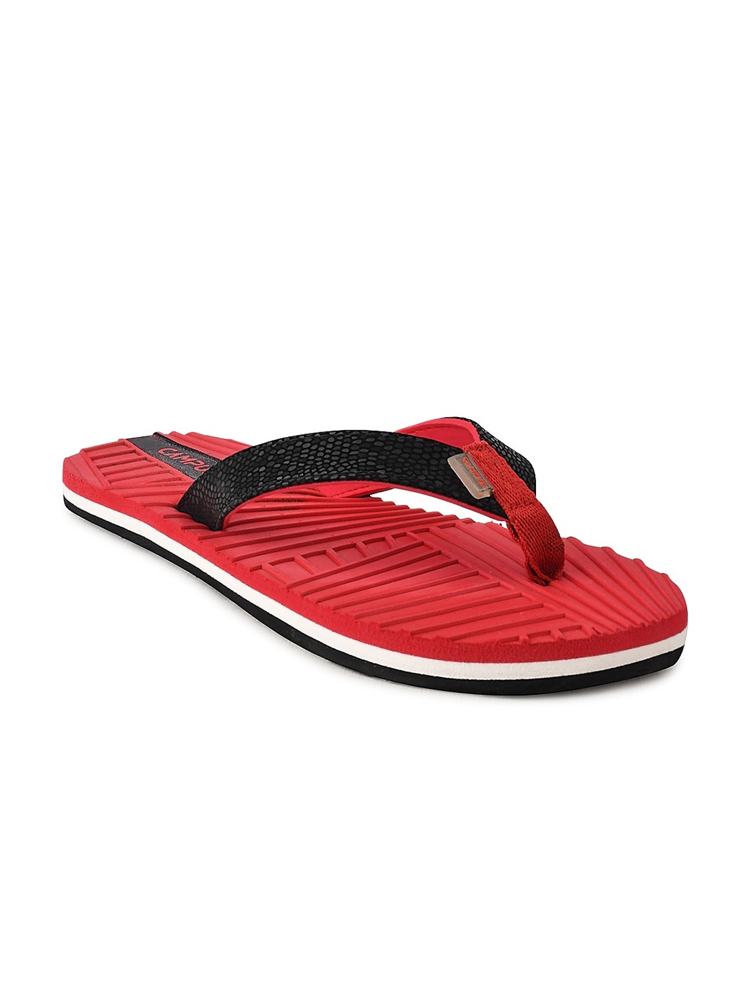 

Campus Women Red & White Thong Flip-Flops