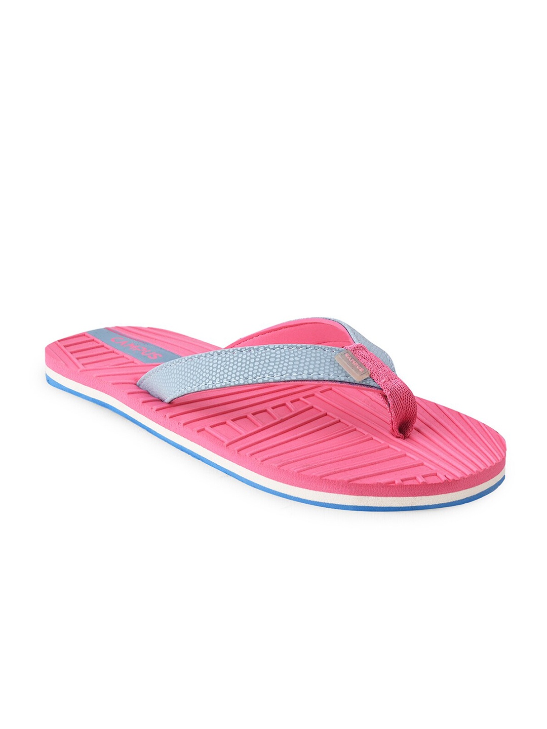 

Campus Women Pink & White Thong Flip-Flops