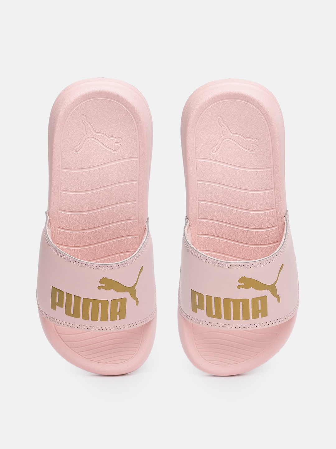 

Puma Kids Popcat 20 Youth RES Printed Sliders, Pink