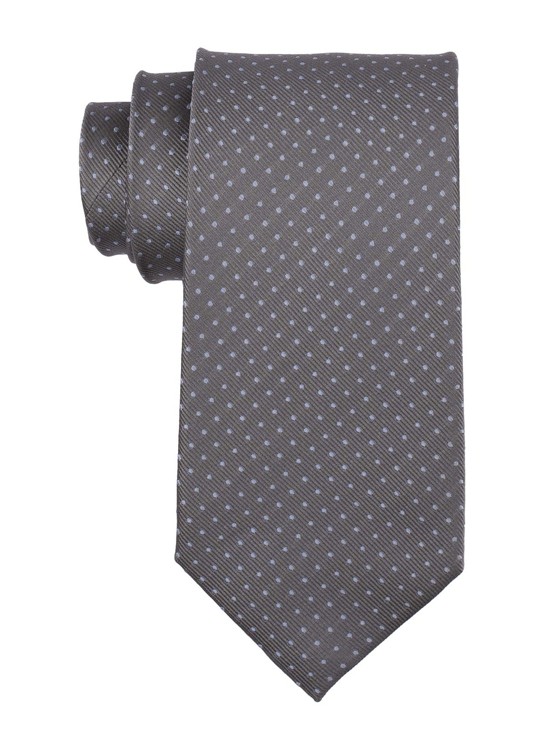 

The Tie Hub Men Grey & Blue Printed Broad Tie