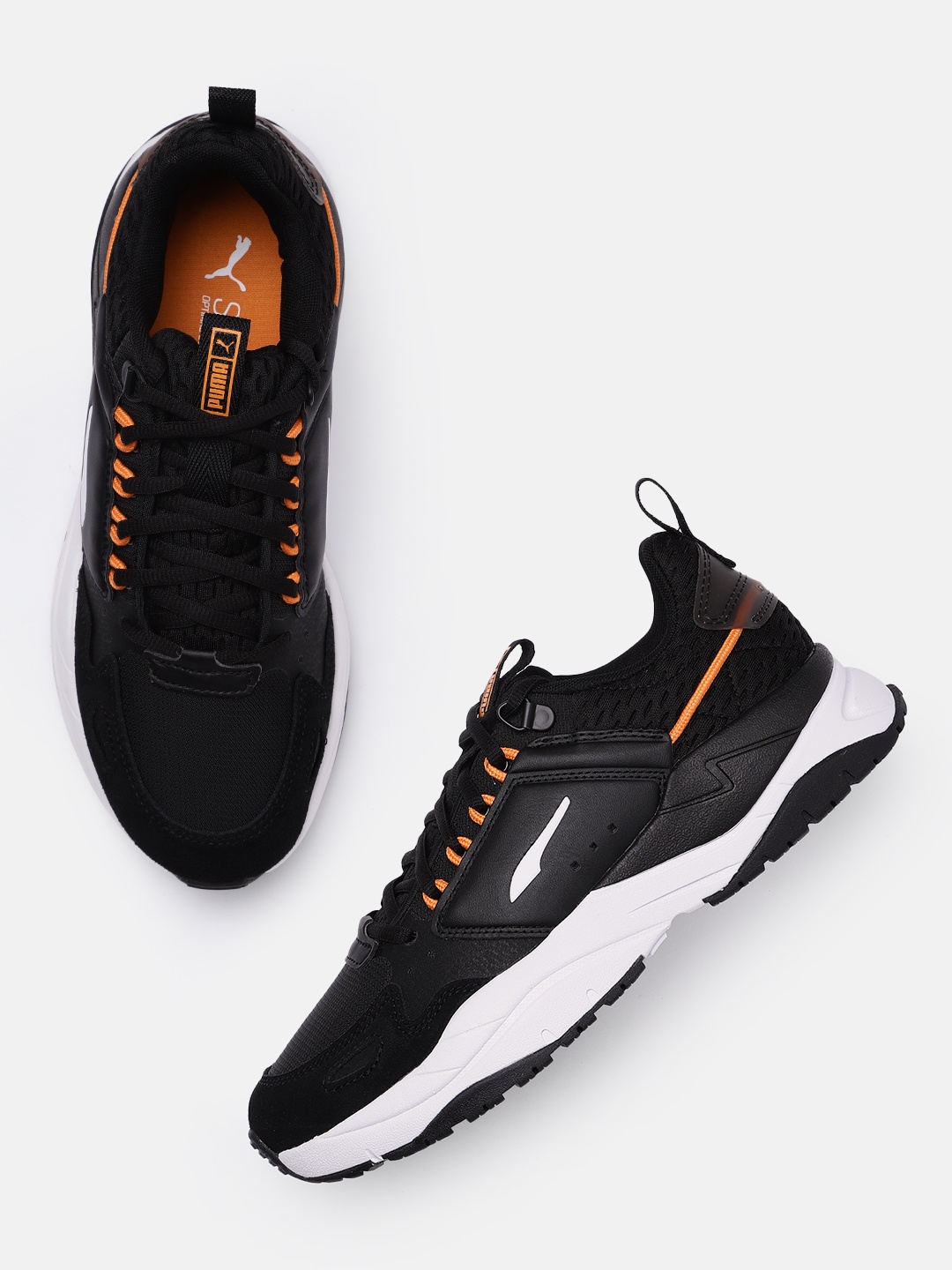 

Puma Unisex Black X-Ray Square Ramble Textured Sneakers