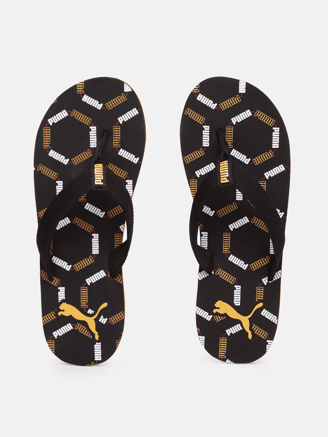 

Puma Men Black Printed Comfy Thong Flip-Flops