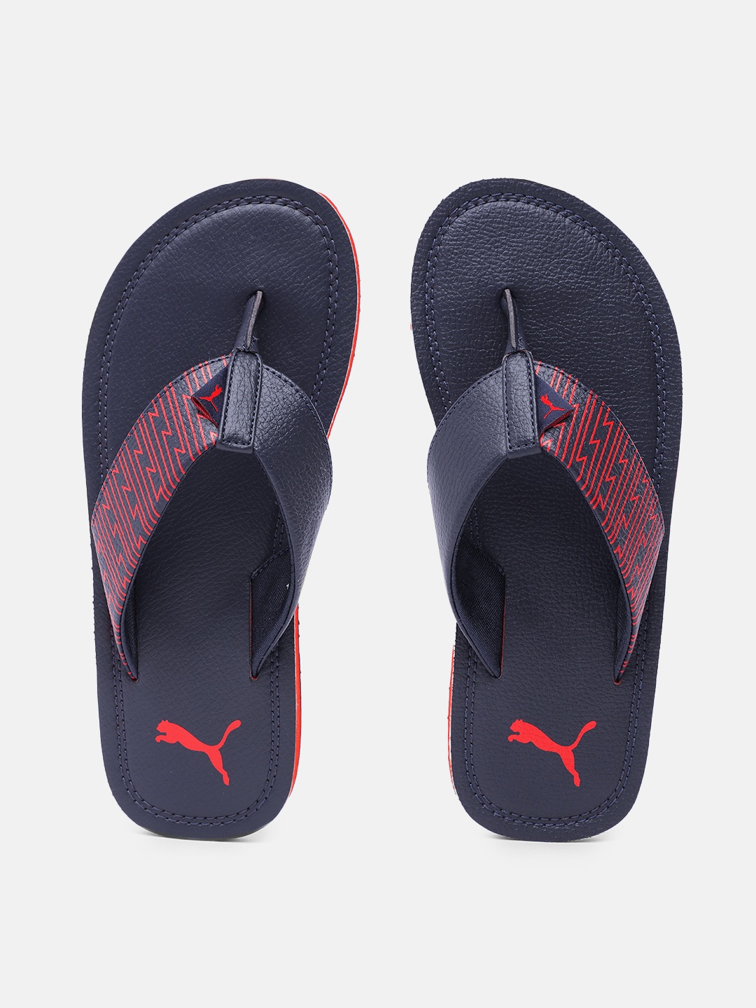 

Puma Men Navy Blue Costa Thong Flip-Flops