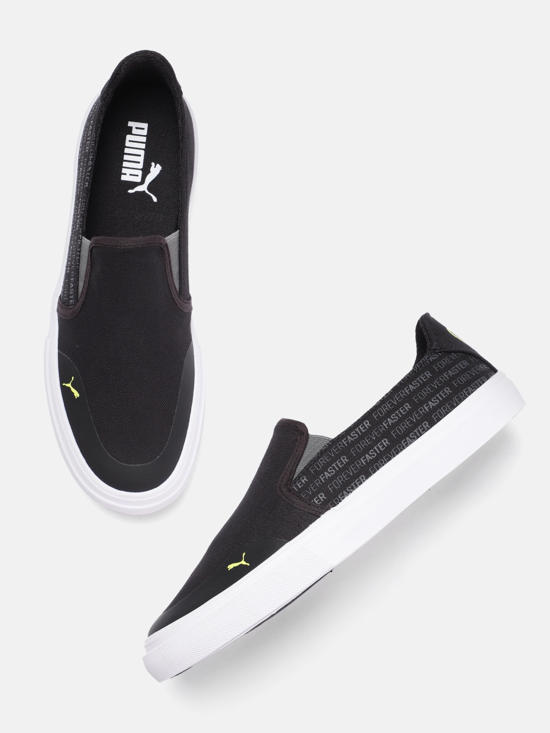 

Puma Men Slip-On Sneakers, Black