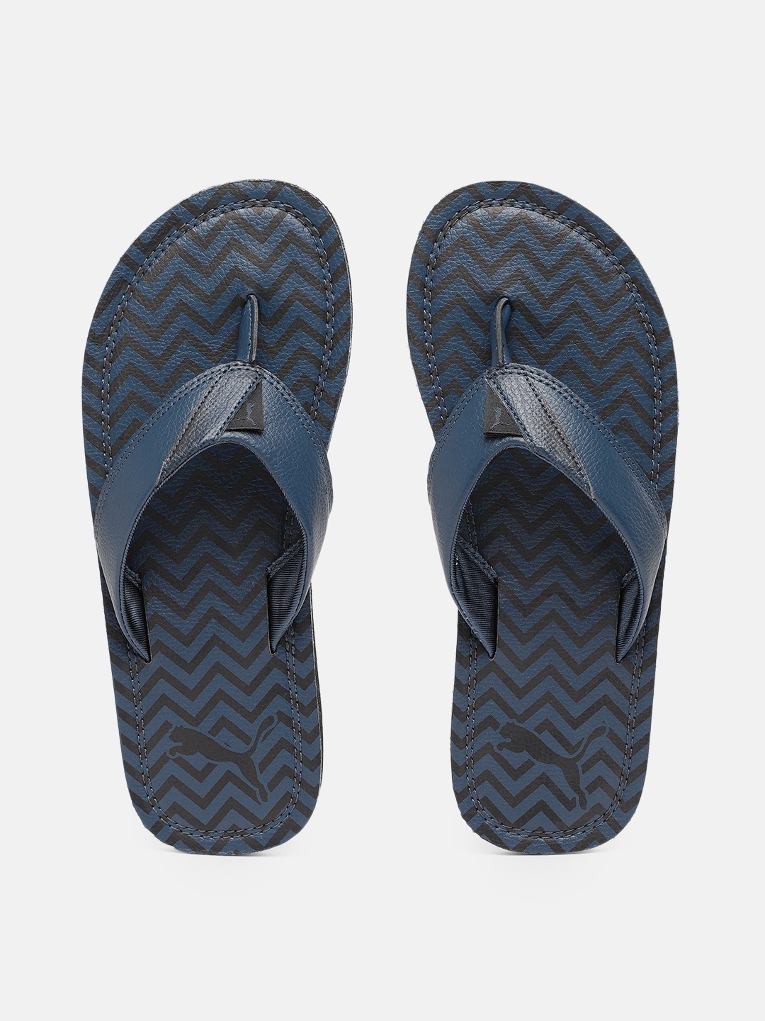 

Puma Men Navy Blue Gregor Thong Flip-Flops