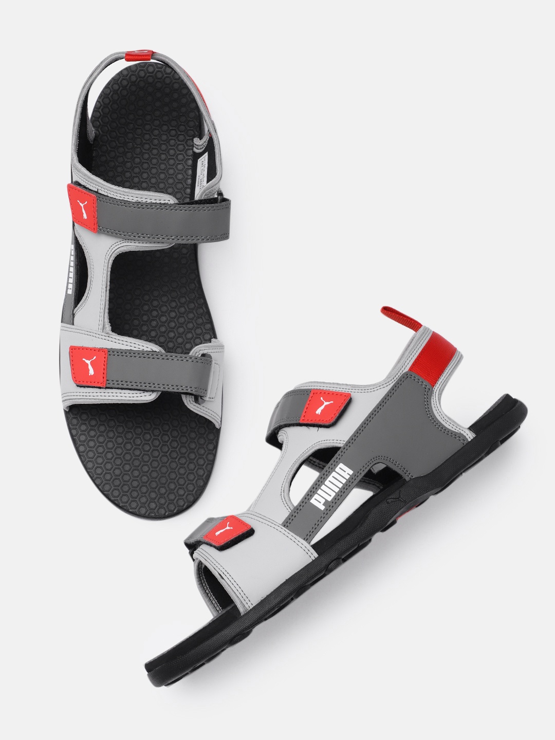 

Puma Men Grey Outstretch V2 Sports Sandals