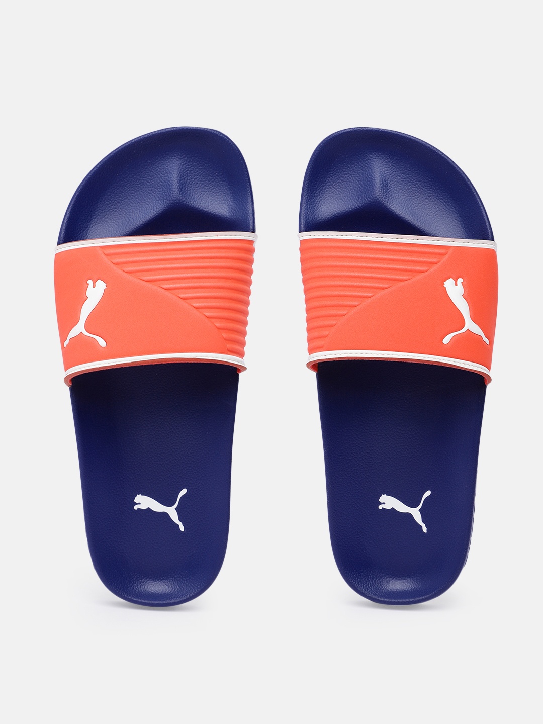 

Puma Unisex Orange Leadcat 2.0 Shower Sliders