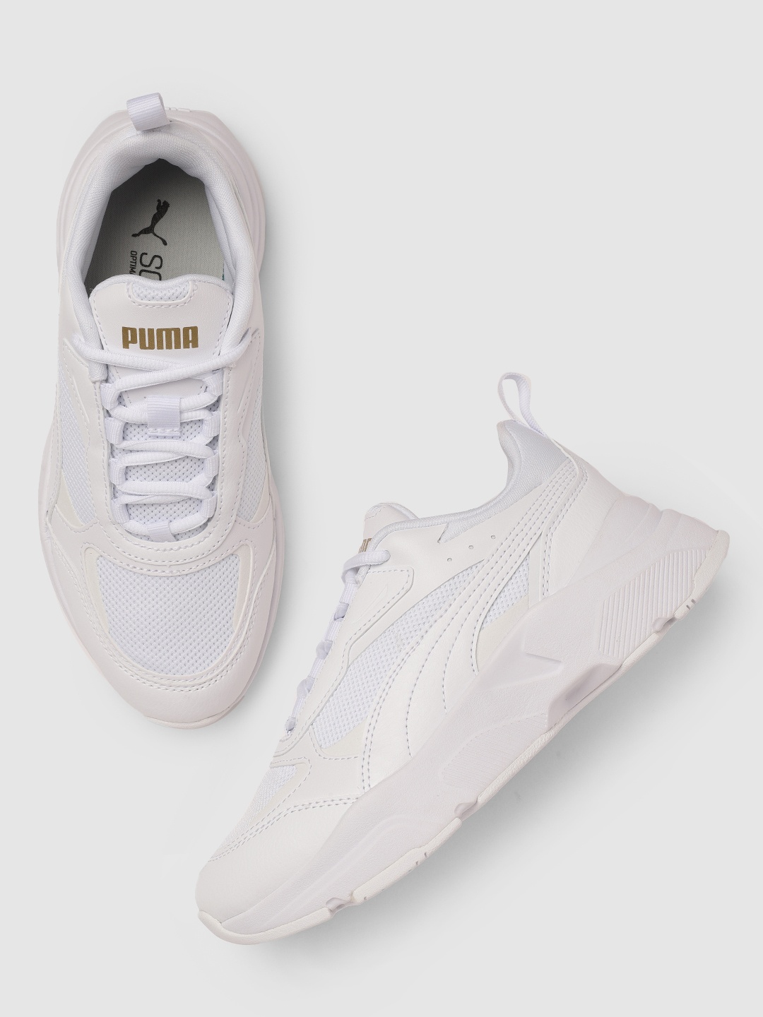 

Puma Women White Cassia Sneakers