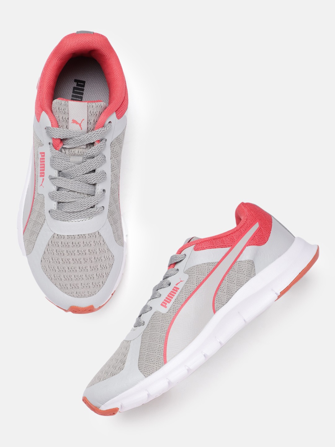 

Puma Women Trackracer 2.0 Striped Sneakers, Grey