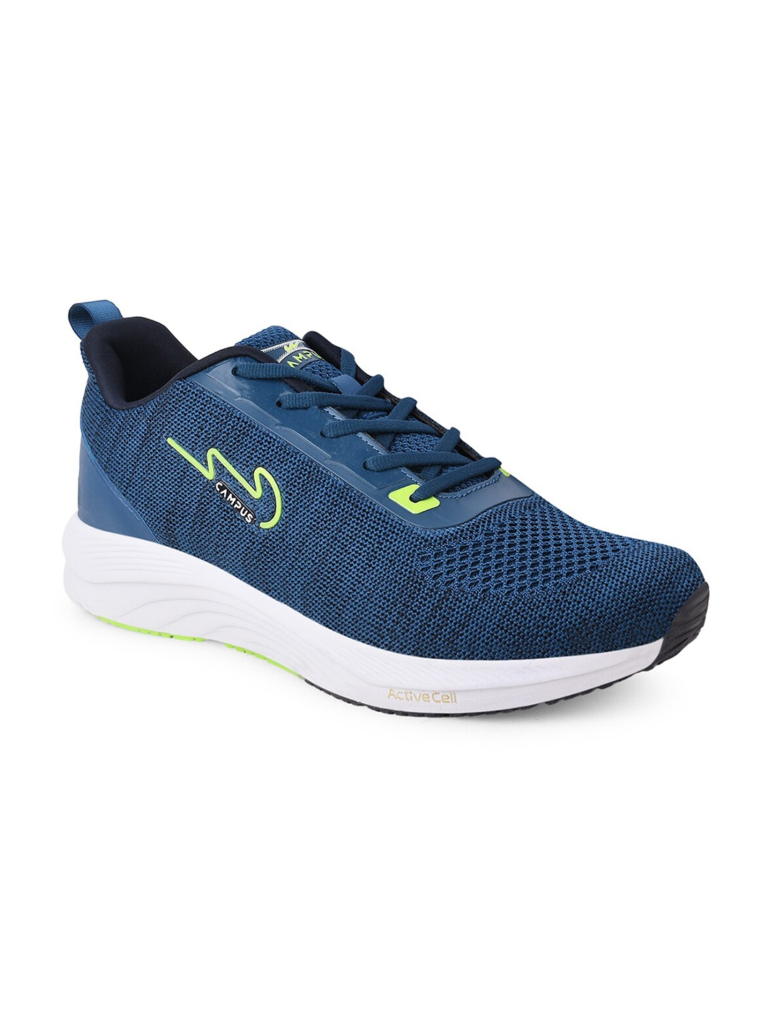 

Campus Men Blue Mesh Running Shoes