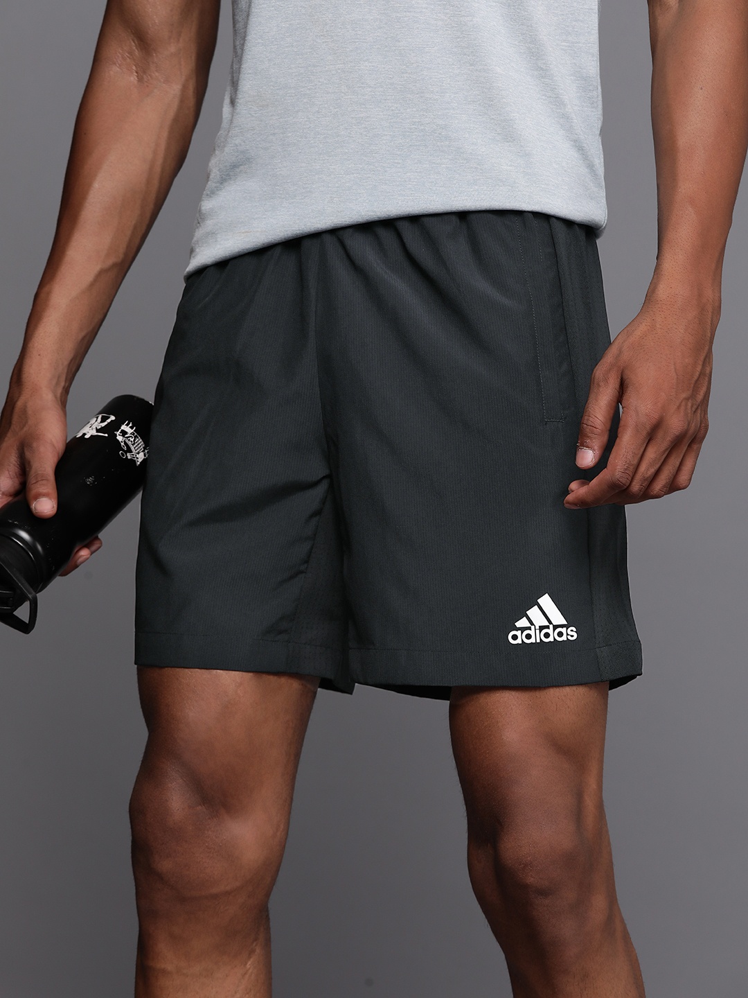 

ADIDAS Men IN SMU WV Aeroready Shorts, Black