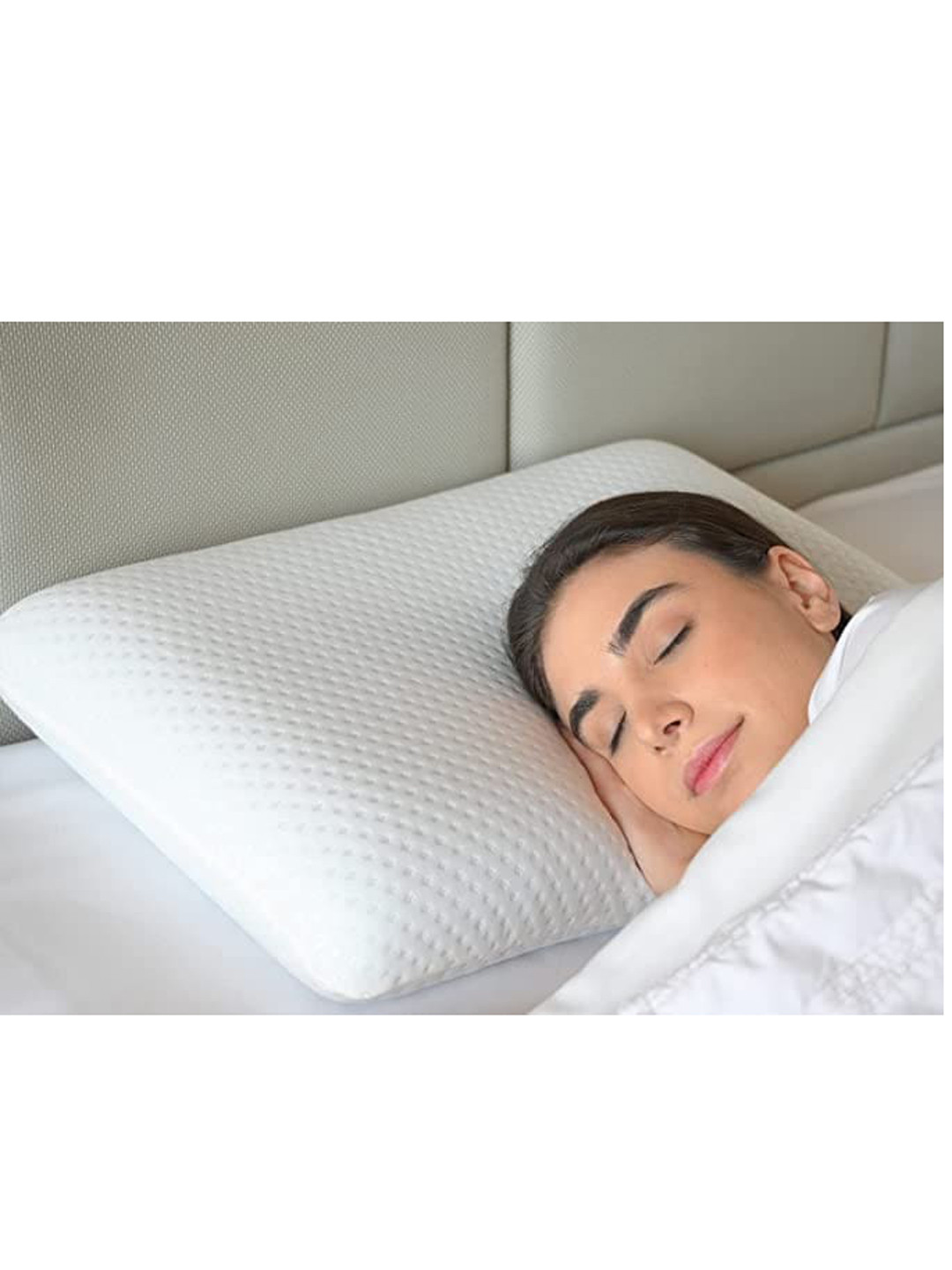

Sleepsia White Solid Sleep Pillow