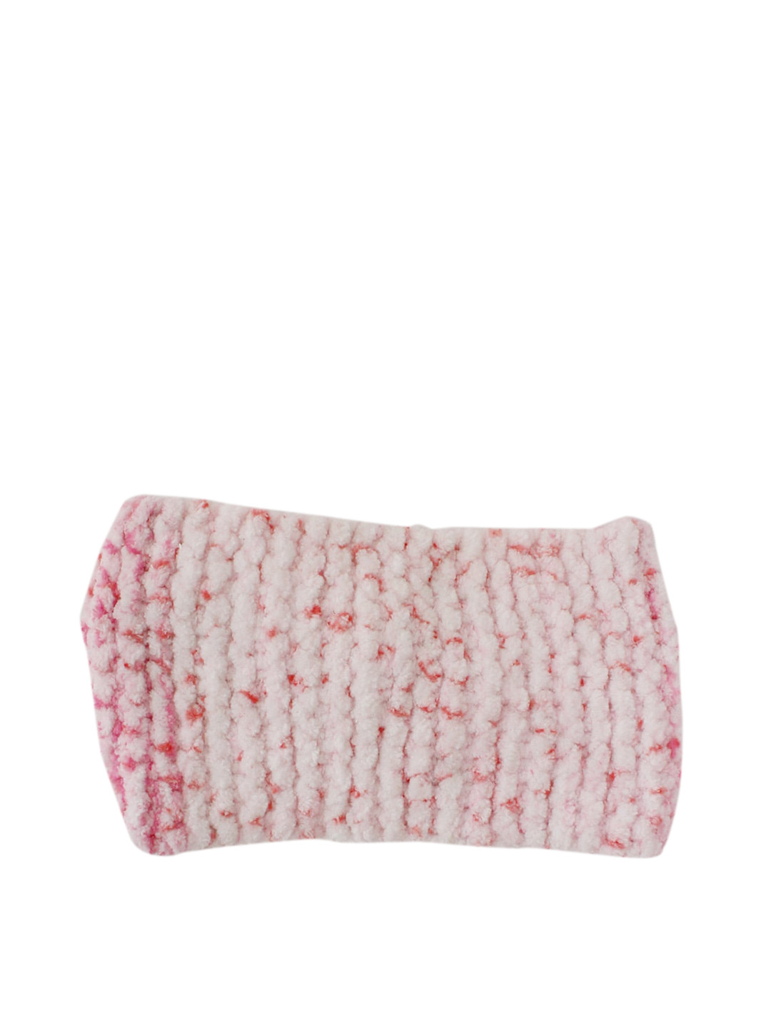 

Woonie Girls Pink & White Color-Blocked Bandana Headband