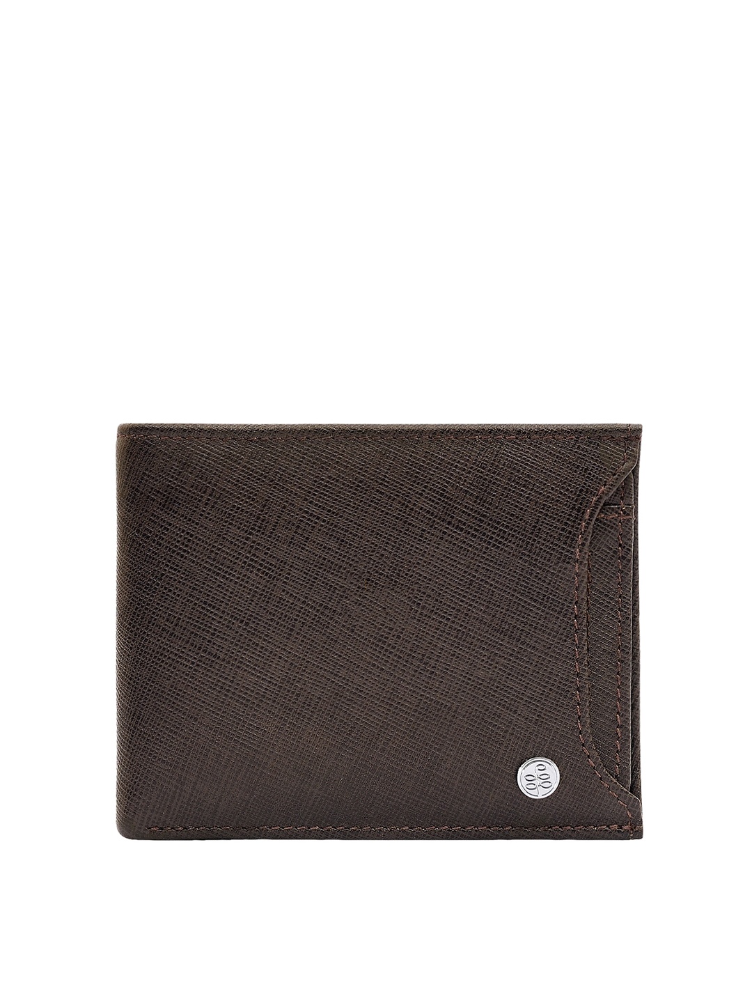 

Eske Men Brown Leather Two Fold Wallet