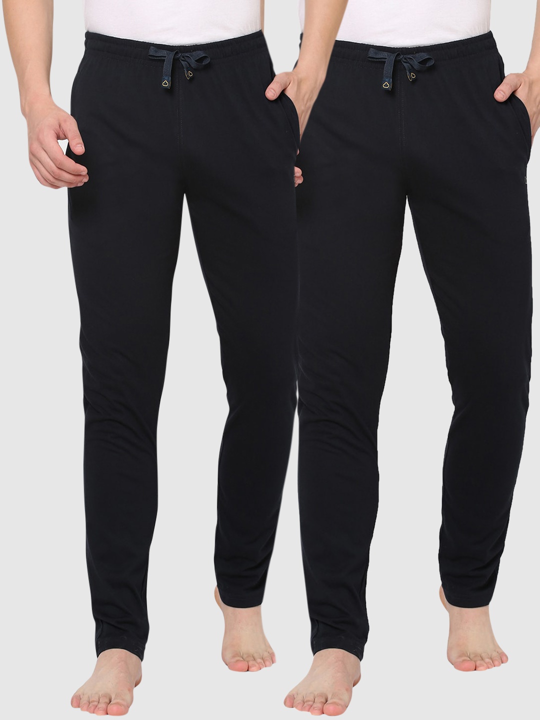 

Sweet Dreams Men Pack of 2 Navy Blue Lounge Pants
