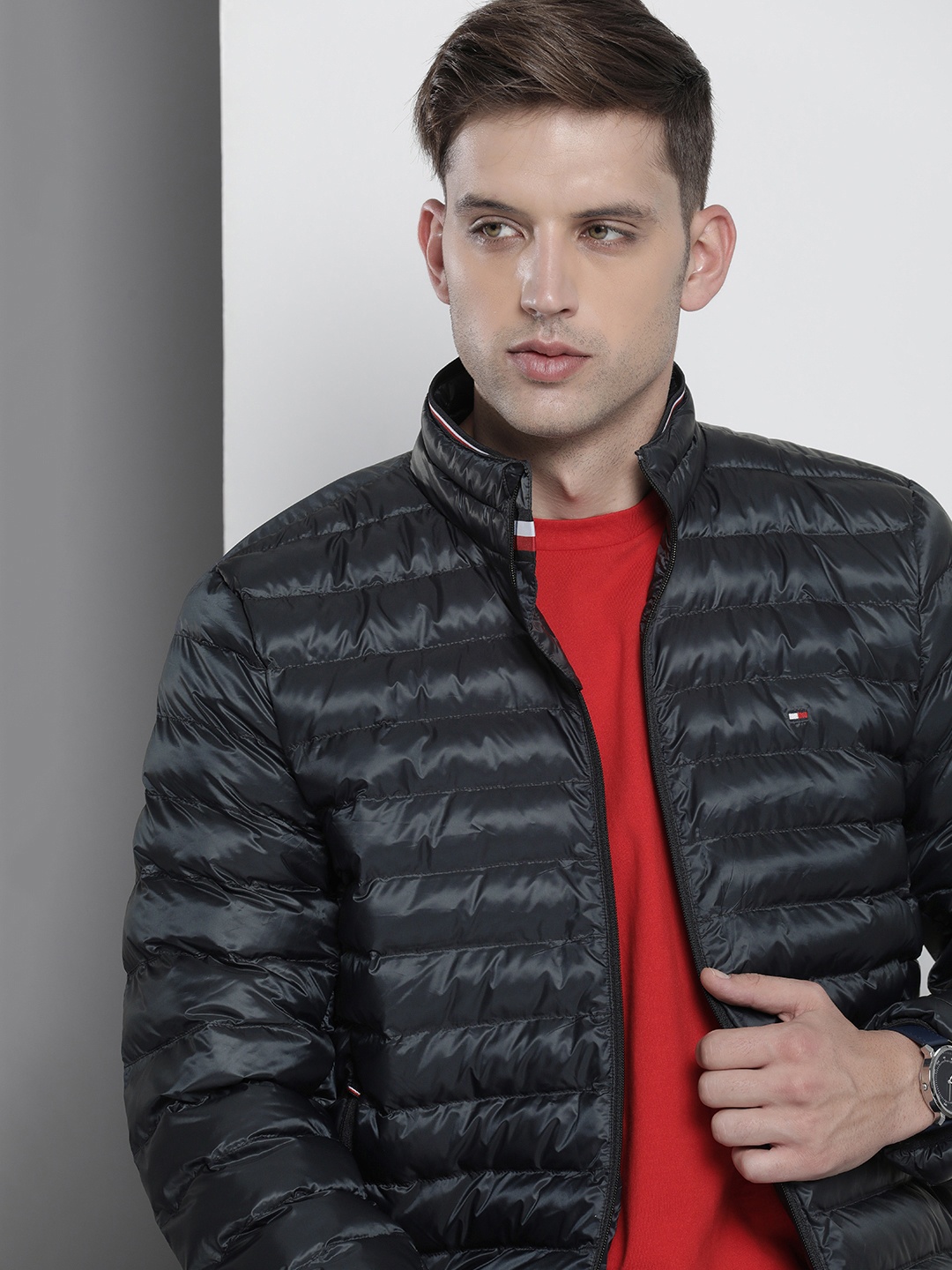 

Tommy Hilfiger Water Repellent Puffer Jacket, Navy blue