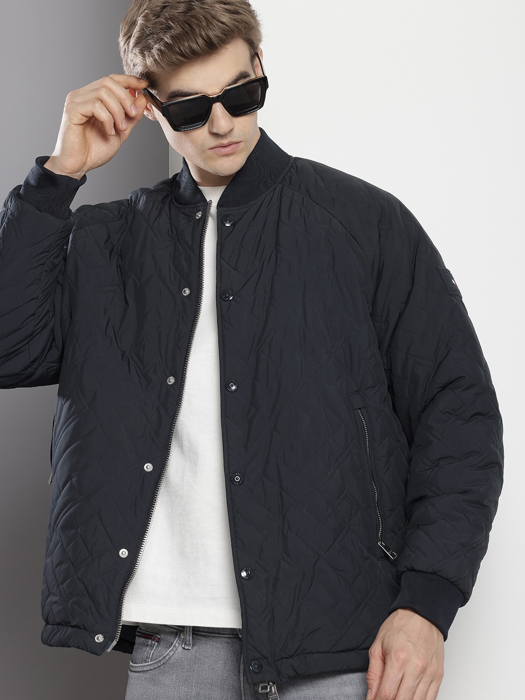 

Tommy Hilfiger Quilted Jacket, Navy blue