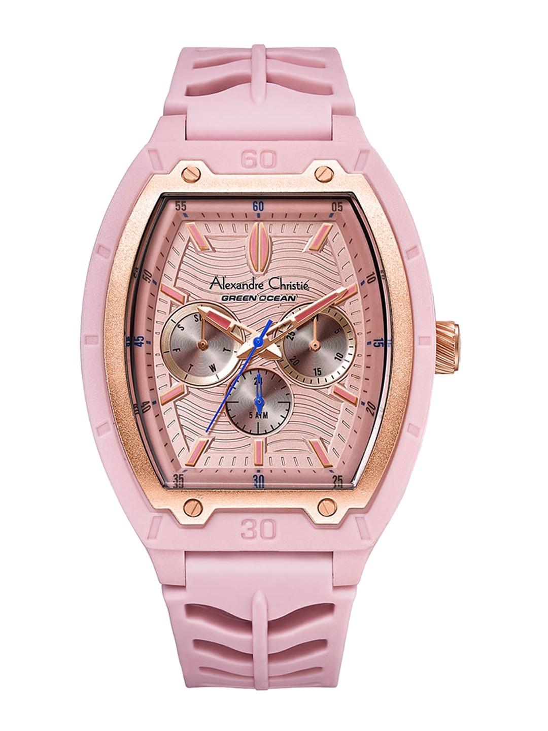 

Alexandre Christie Women Pink Dial & Pink Straps Analogue Watch 2971BFRRGPN