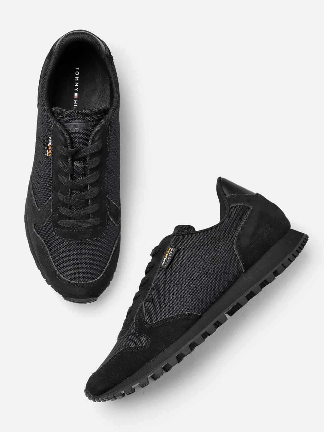 

Tommy Hilfiger Men Black Sneakers